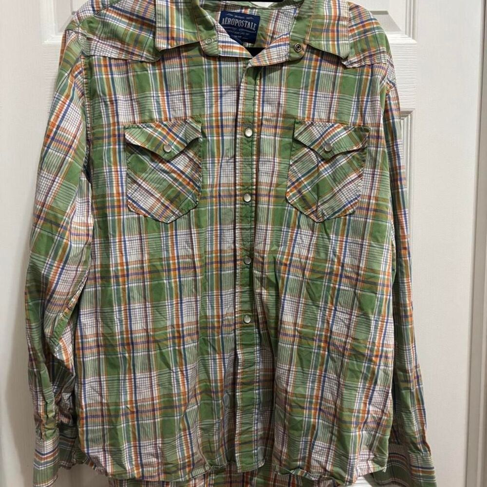 Aeropostale Men's multi Shirt